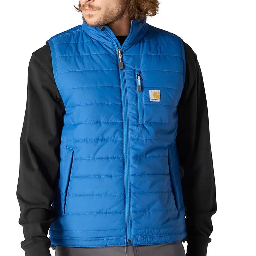 Carhartt Men's Bright Blue Quilted Vest